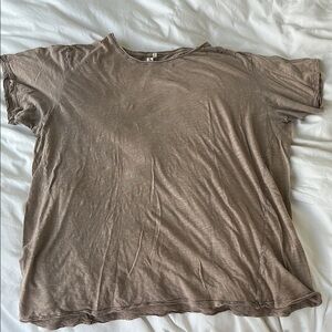 Magnolia Pearl Brown Short Sleeve Tee